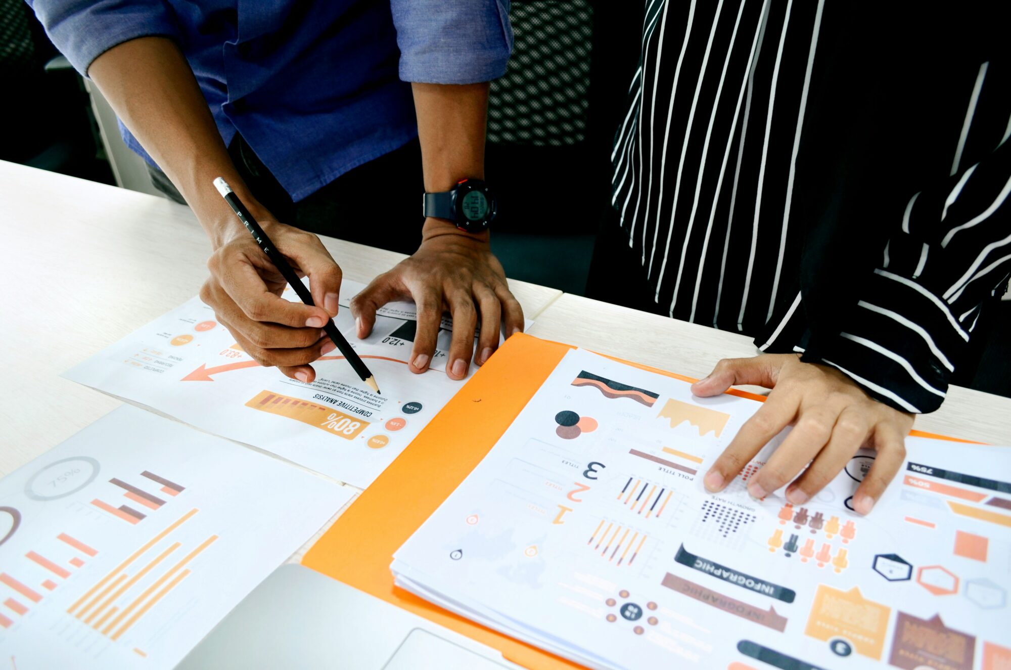 website analytics on paper