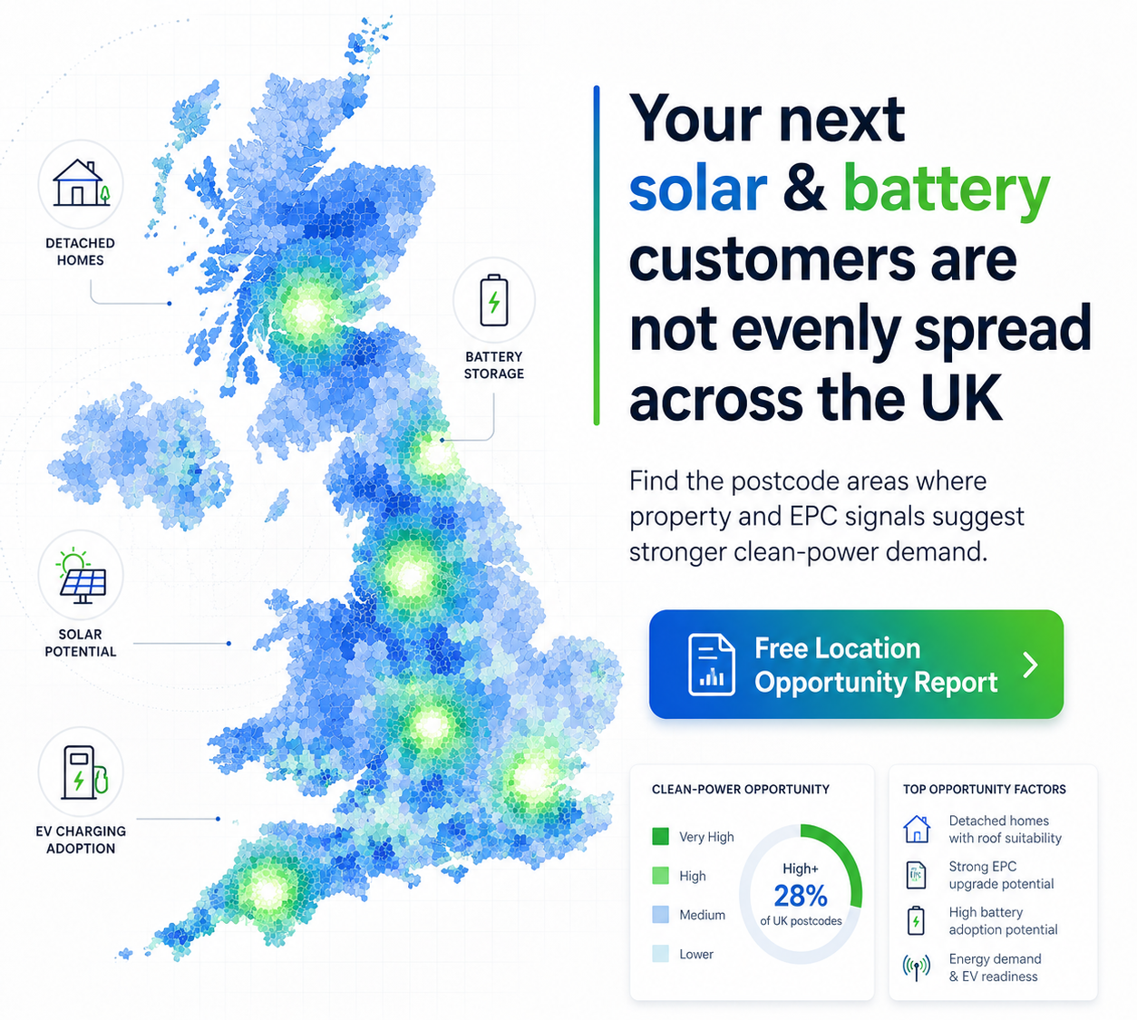 Solar Map - Location Opportunity Report